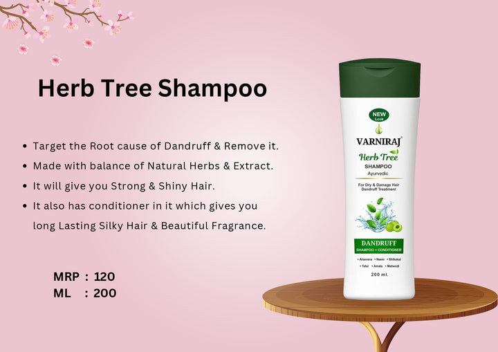 Varniraj combo 2 pis set Anti Dandruff Shampoo With Conditioner(200ML)