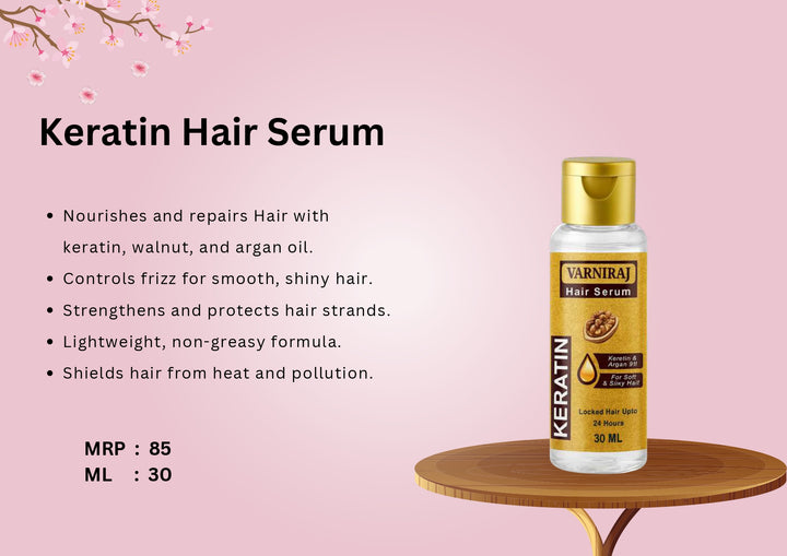VARNIRAJ combo 3 pis set Ayurvedic Hair Serum (30 ML)