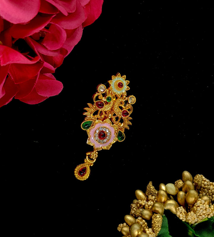 Gold sari pin (Gsp-05)