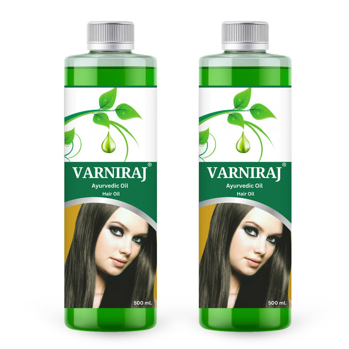 Varniraj Ayurvedic Hair Fall & Hair Growth Oil (500 Ml)