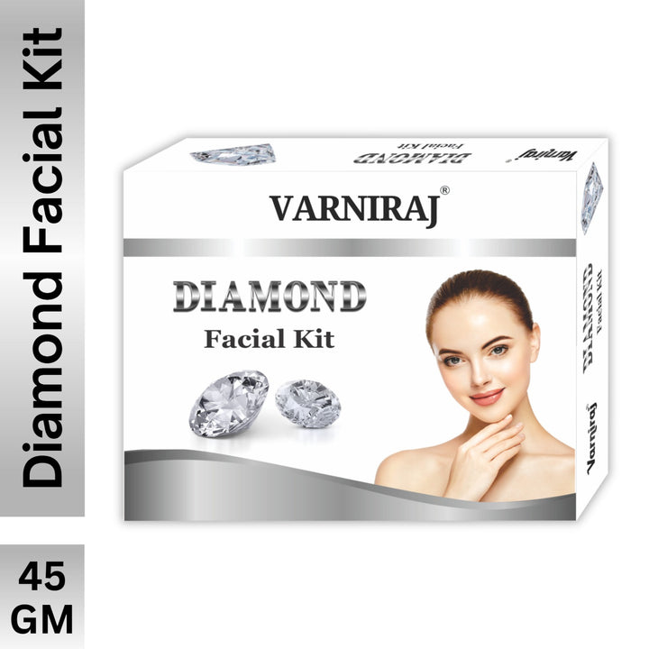 Varniraj combo 3 pis set  Diamond Facial Kit for Skin Whitening (45 Gm)