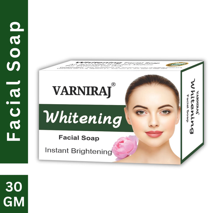 Varniraj 🥳👍combo 6 pis set Ayurvedic Skin Whitening Facial Soap (30 Gm)