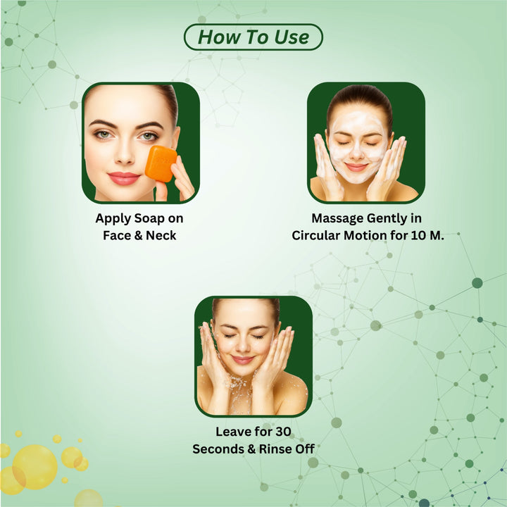 Varniraj 🥳👍combo 6 pis set Ayurvedic Skin Whitening Facial Soap (30 Gm)